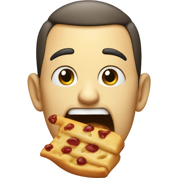hungry salivating emoji