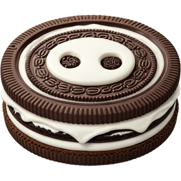 Oreo biscuit emoji emoji