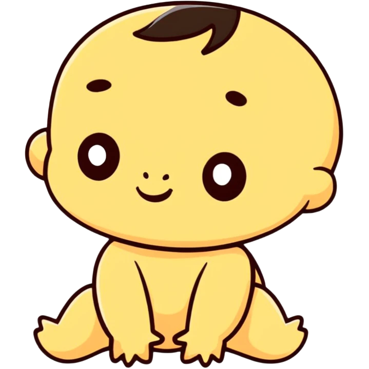 baby with oil emoji