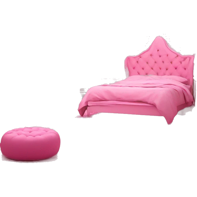 Glam pink decor room emoji