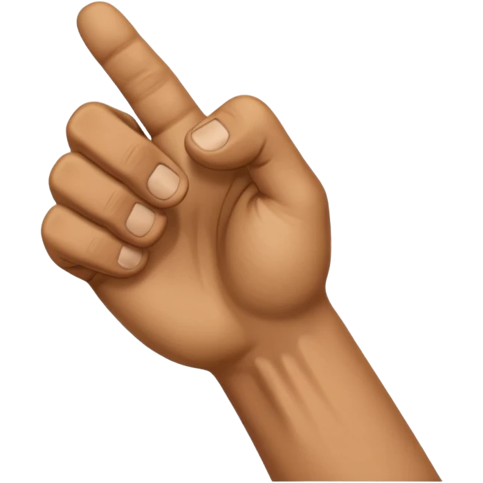 gesture: right fist in left palm emoji