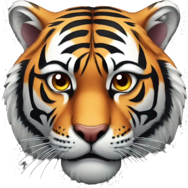 scary tiger emoji