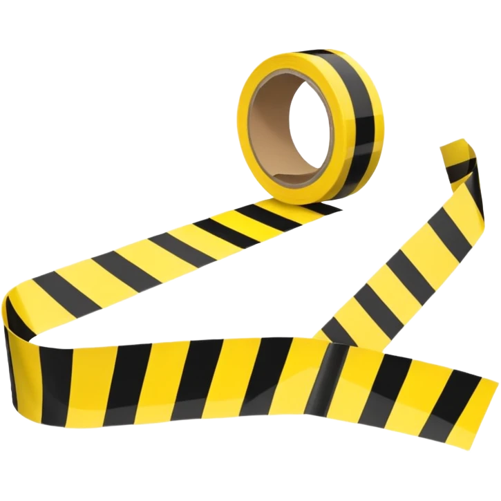 crime scene stripes emoji