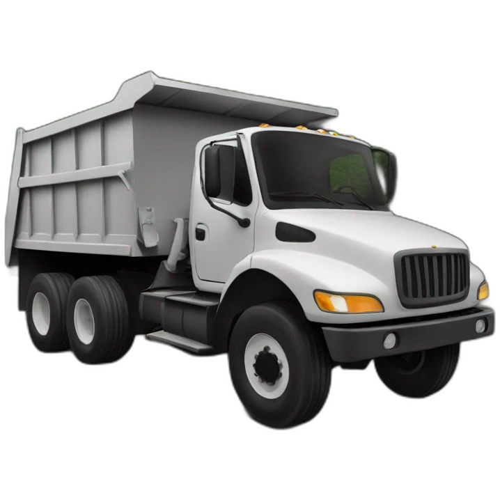 Dump truck emoji