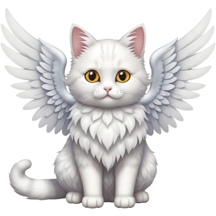 Cat with wings emoji