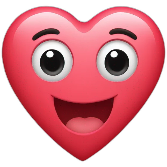 Love heart emoji
