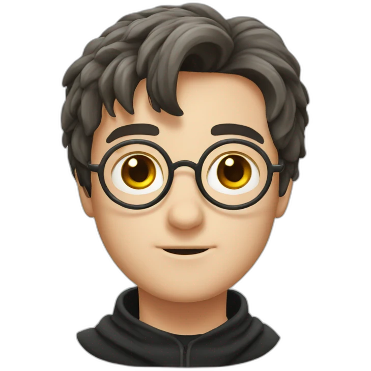 harry potter head emoji