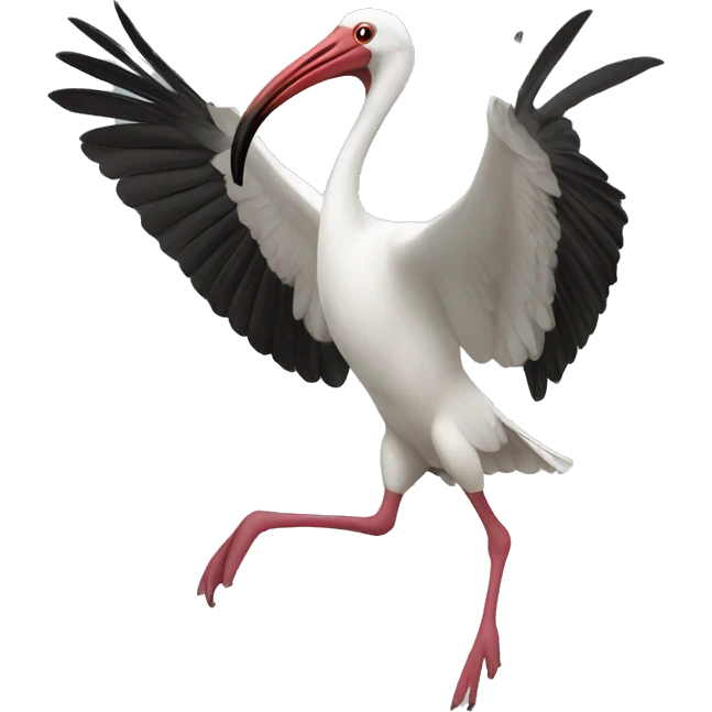 ibis running emoji