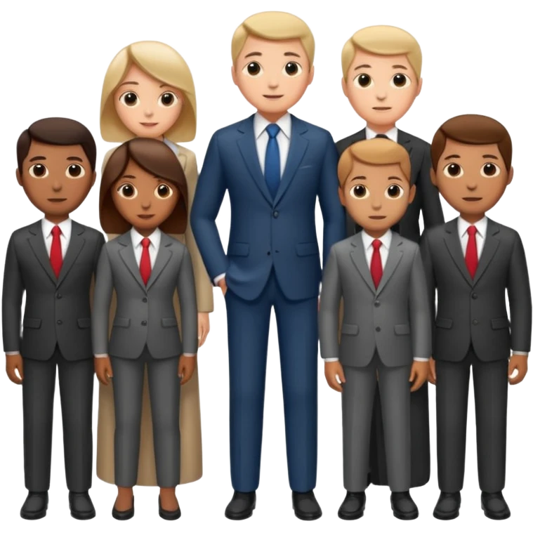 group of people, media agency emoji