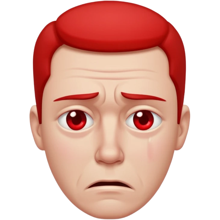 distraught man emoji