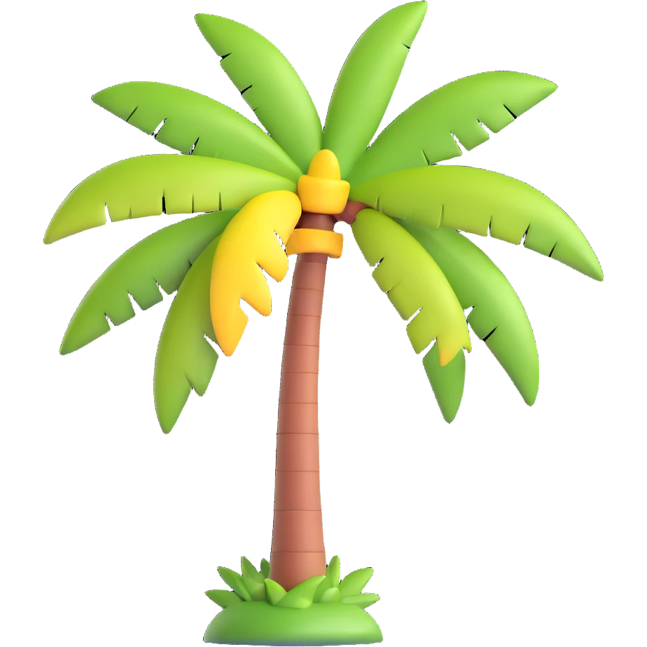  palm tree emoji