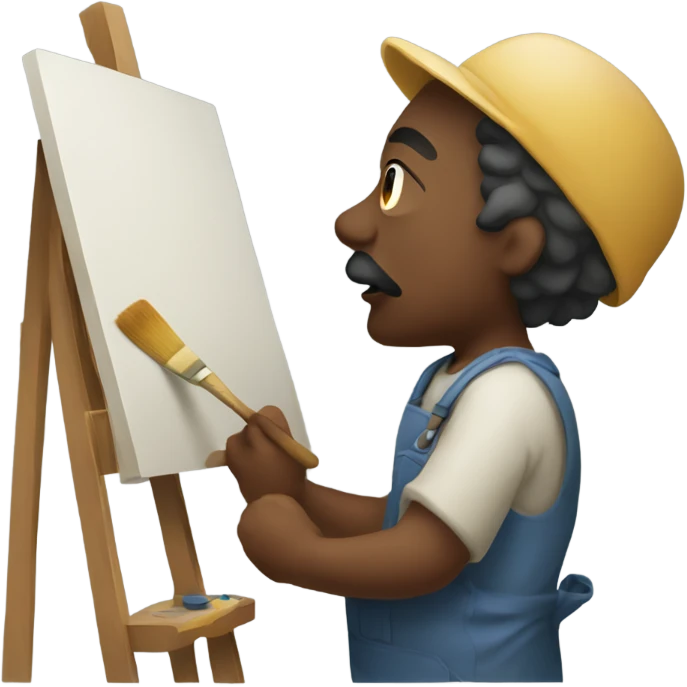 Painter painting  emoji