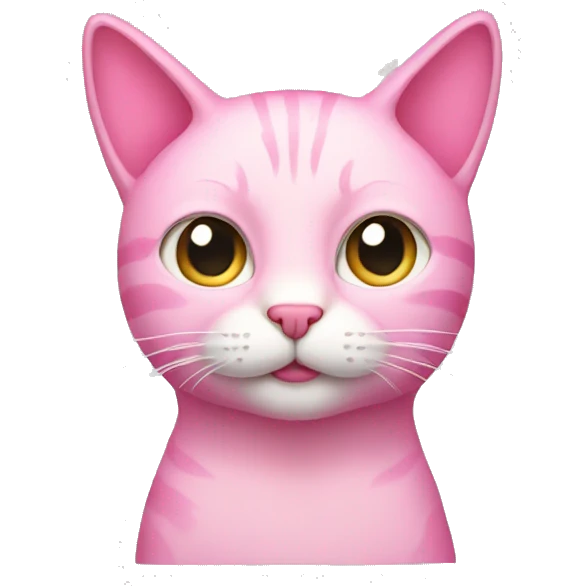 Pink Cat emoji