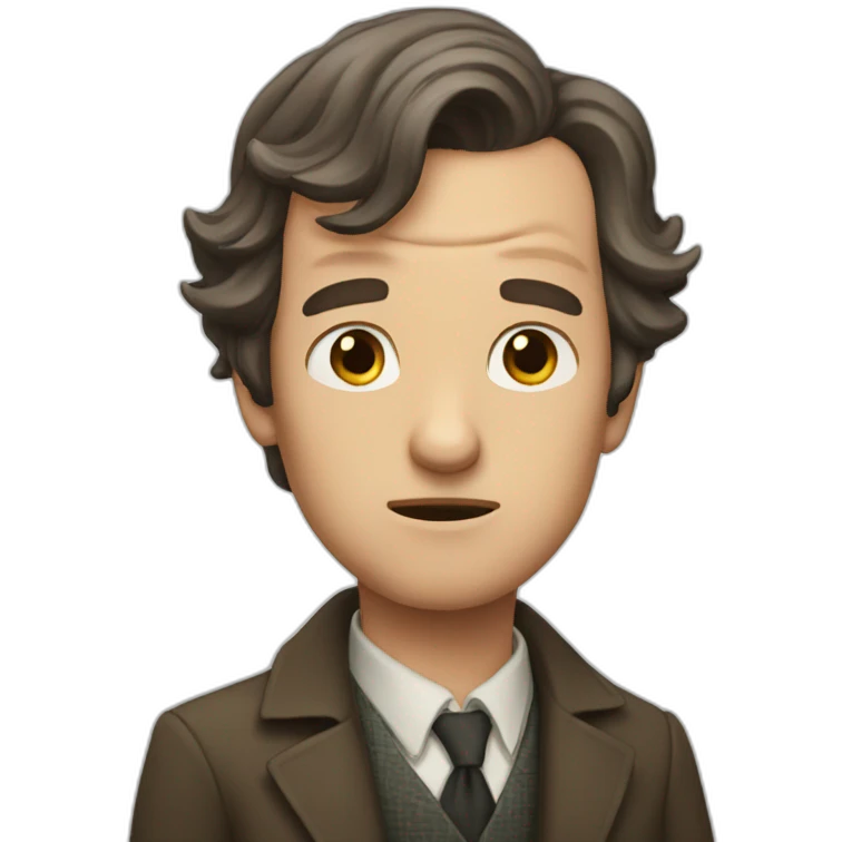 "no shit, sherlock" face emoji