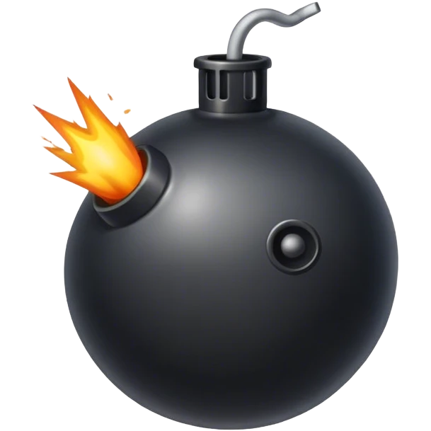 bomb emoji
