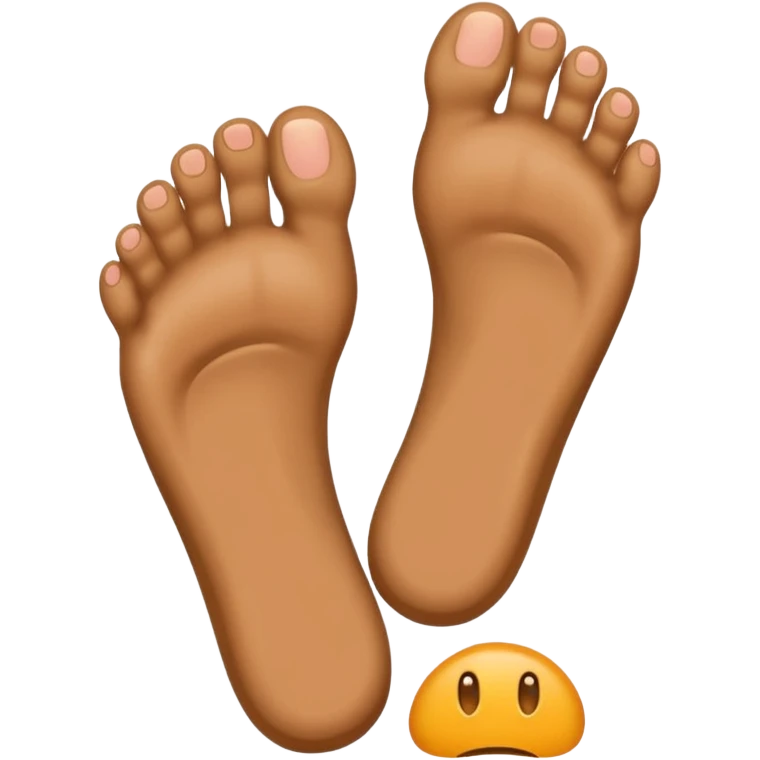 big feet emoji