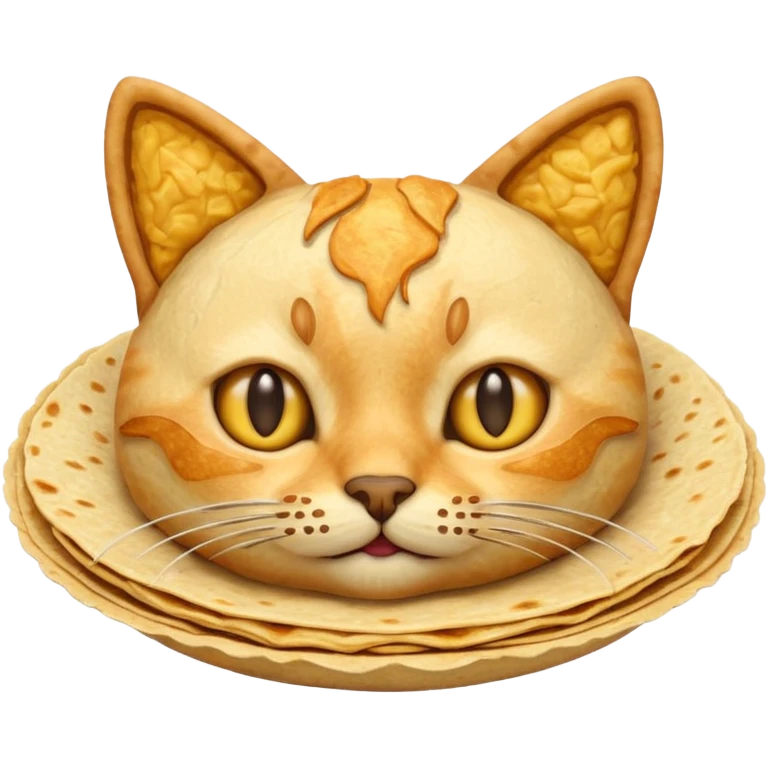 Tortilla cat emoji