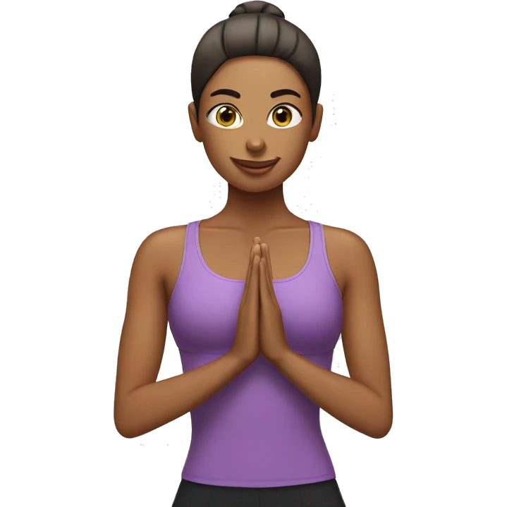 Pilates girl emoji