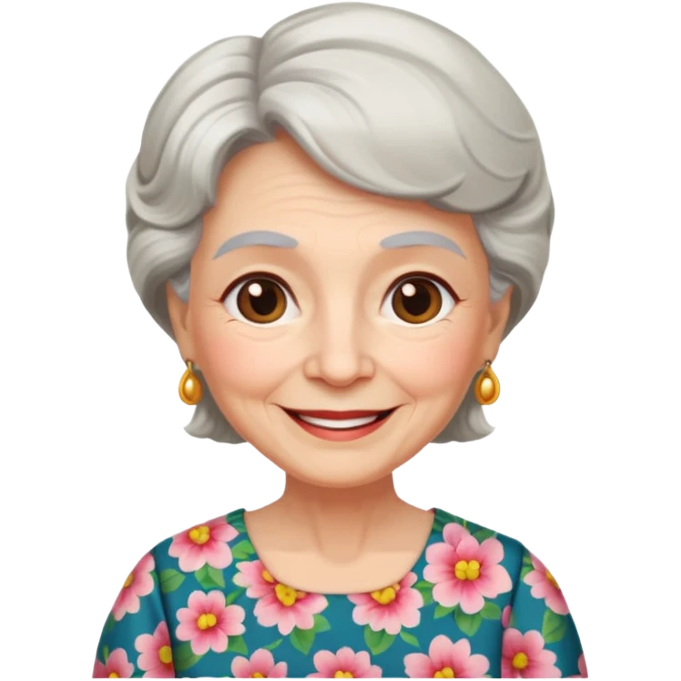 grandmother emoji