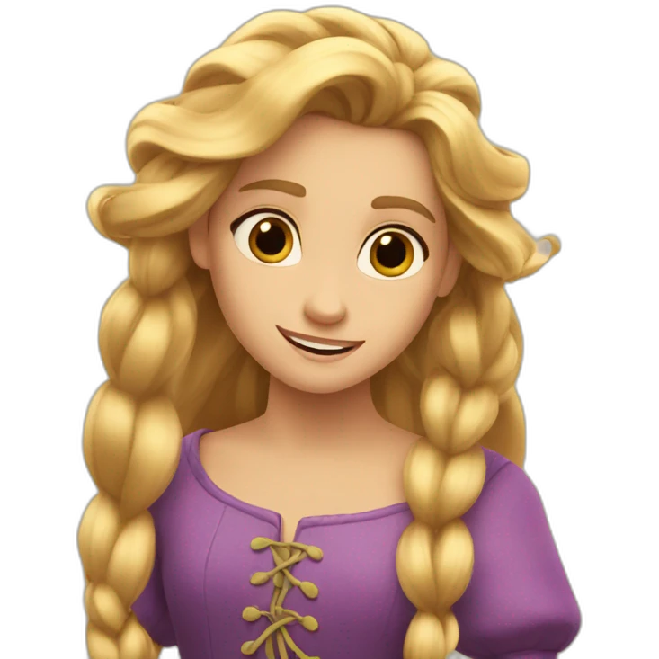 raiponce emoji