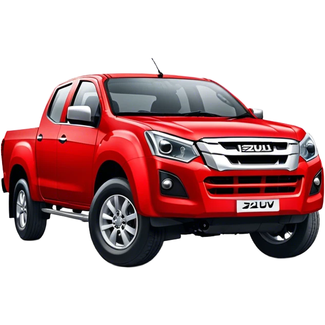 Isuzu D-MAX - Isuzu (Model Year: 2024) (Iconic colour: Red) emoji
