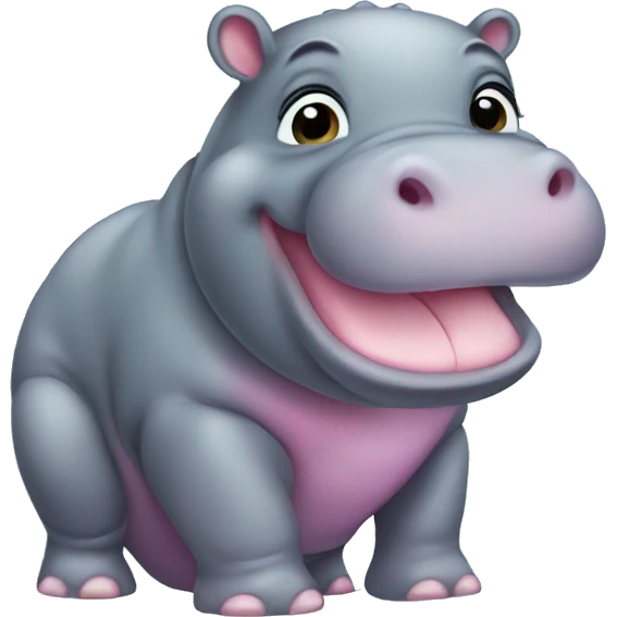 baby hippo  emoji