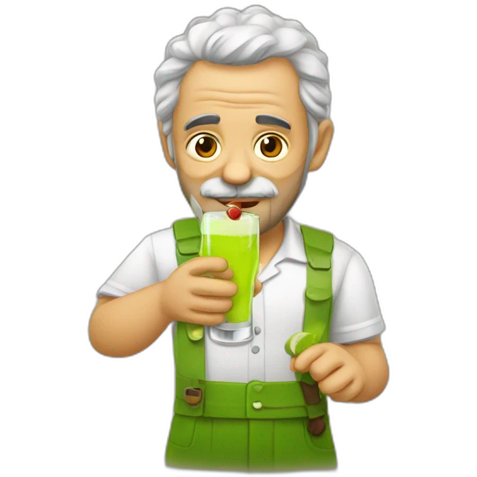 lula-drinking-cachaca emoji