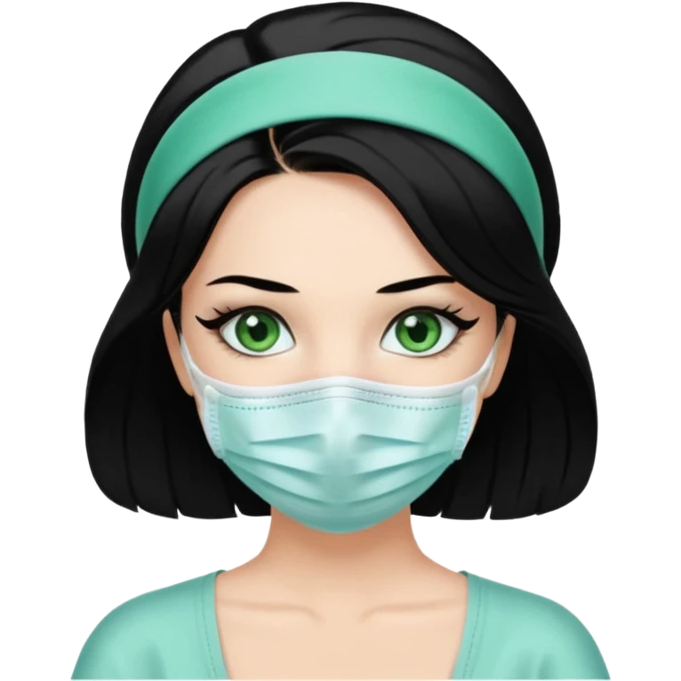 black haired green eyes aesthetic surgical plump lips  that makes her hair look behind nicole peltz at wedding emoji