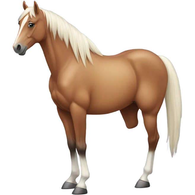 Horse’s butt emoji