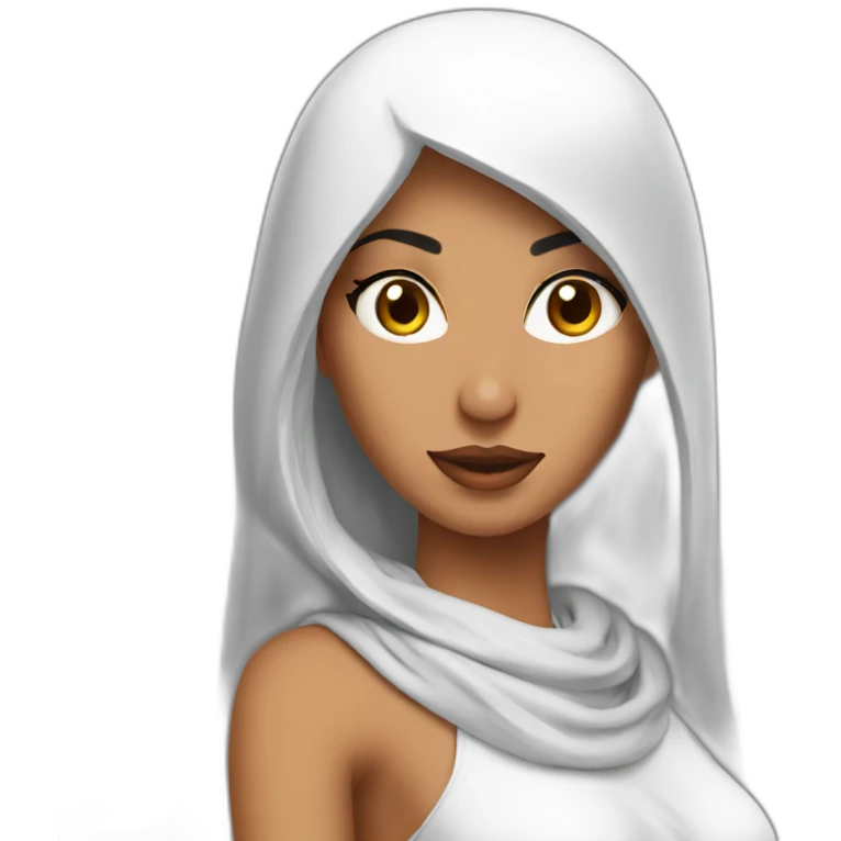 sexy girl arabian emoji