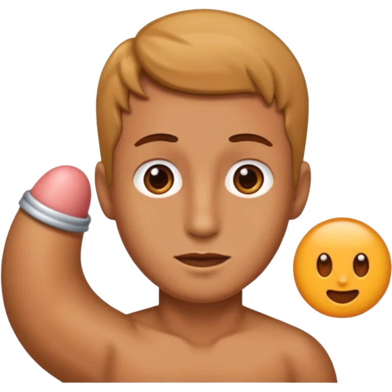 hard penis emoji