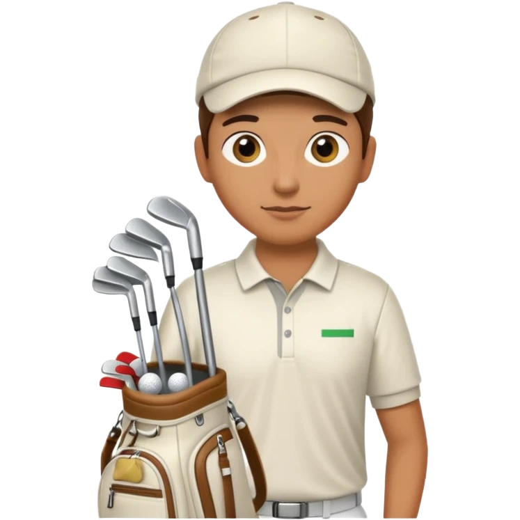 golf caddie emoji