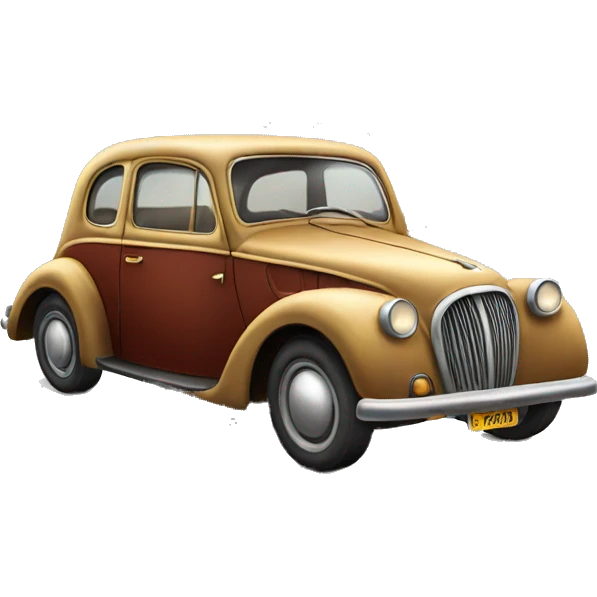 old car emoji