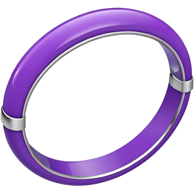 purple bangle emoji