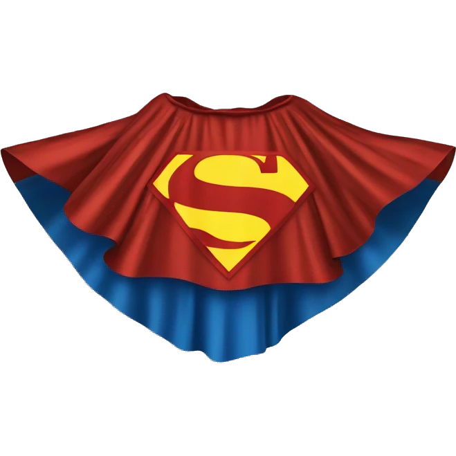 superman cape emoji