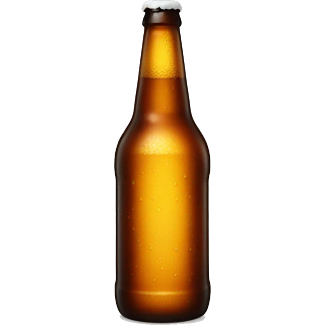 beer bottle emoji