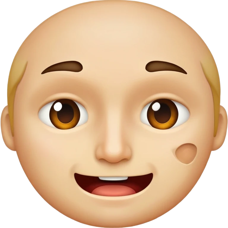 A face that bites his face emoji