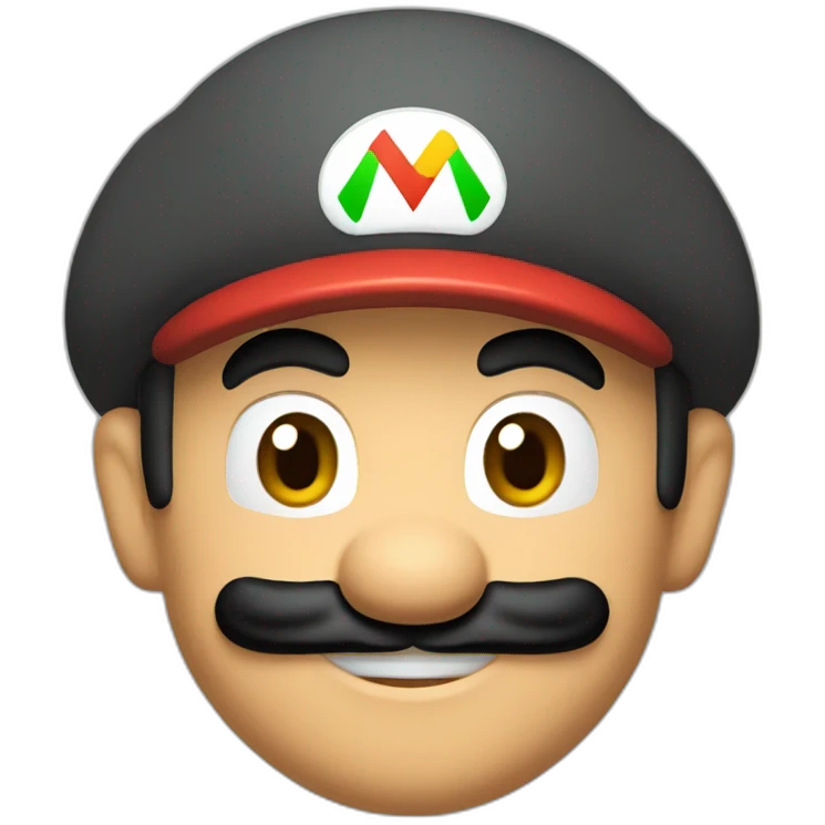 asian super mario emoji