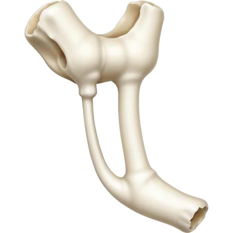  leg bone with tiny holes emoji