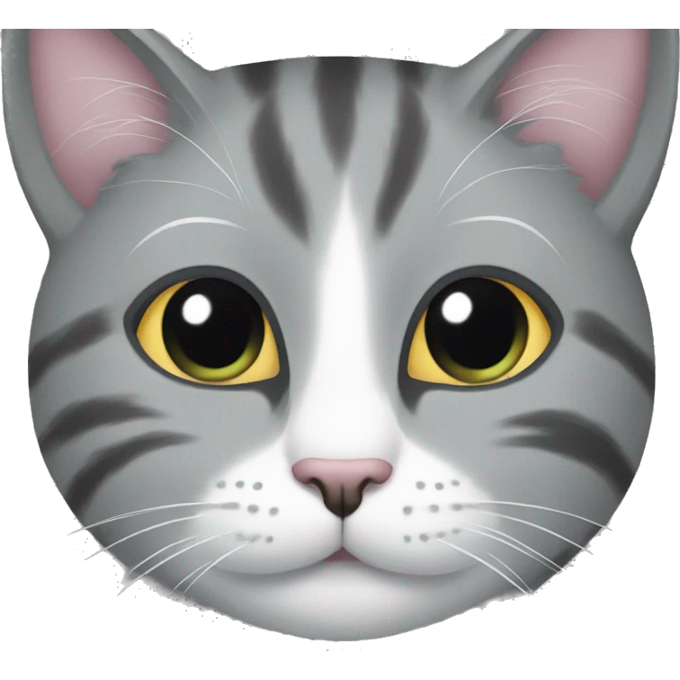 Cats gray  emoji