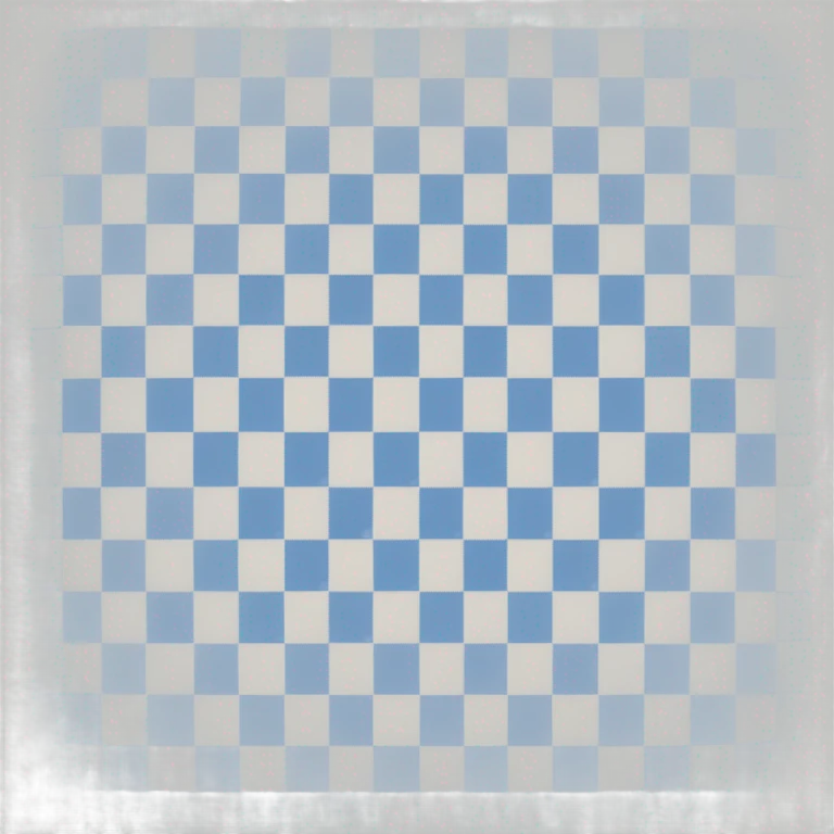 White check with blue around emoji