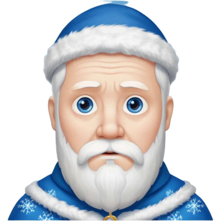Father Frost SAD emoji