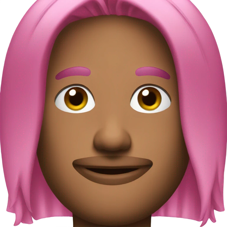dyson hair pink emoji