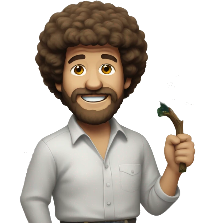 Bob Ross  emoji