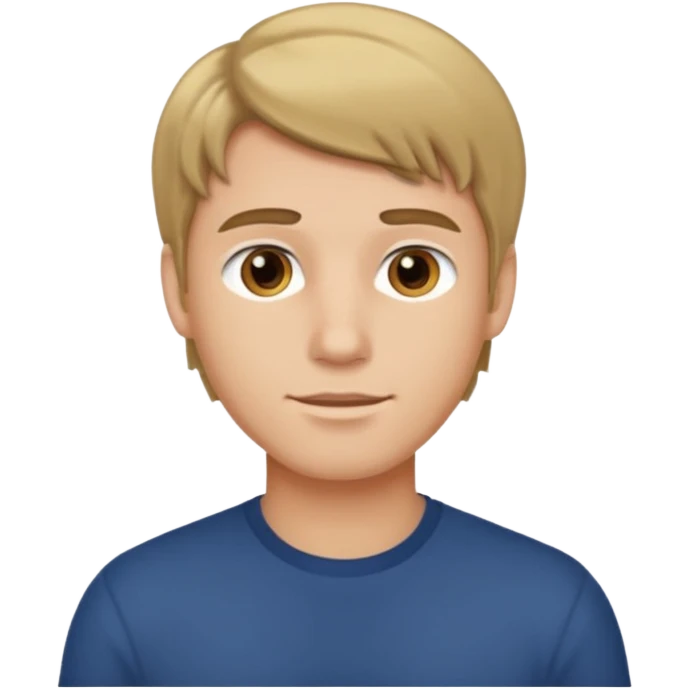 male darkblond emoji