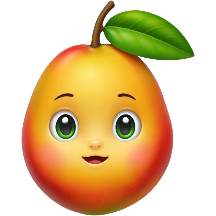 Baby mango emoji