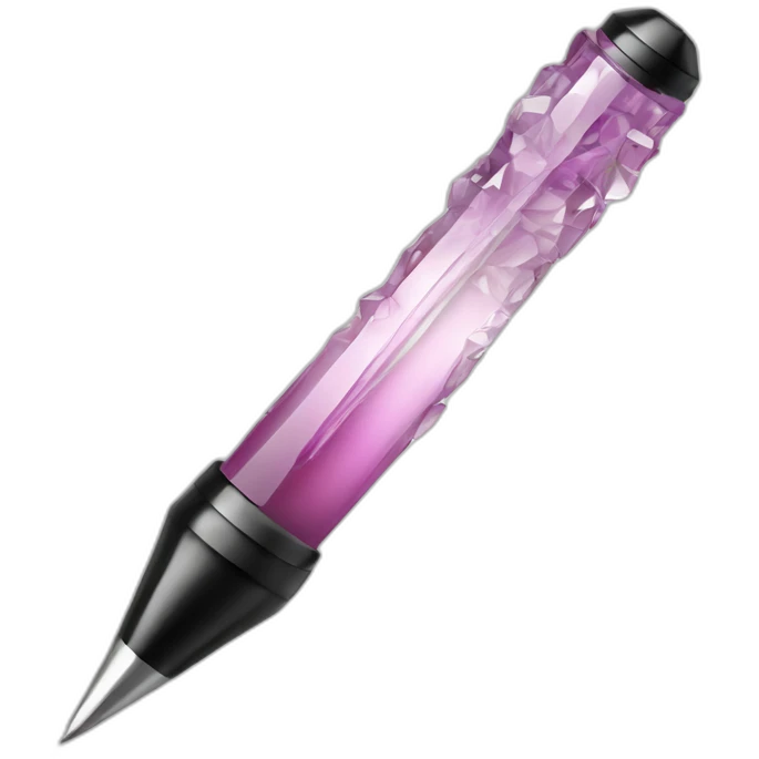 crystal dip pen emoji