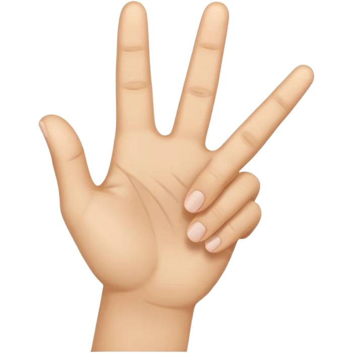 Yvl hand sign emoji