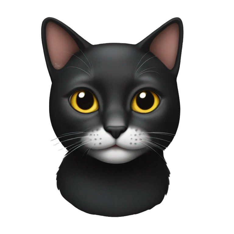 Gato negro  emoji