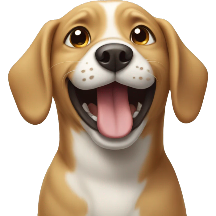 happy dog emoji